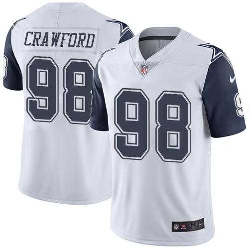 Nike Men & Women & Youth Cowboys 98 Tyrone Crawford White Color Rush Limited Jersey,We sell and wholesale Nike Men & Women & Youth Cowboys 98 Tyrone Crawford White Color Rush Limited Jersey on line form chian!